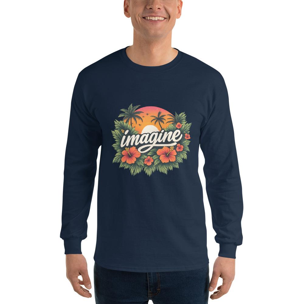 Imagine Tropical Sunset Graphic Tee