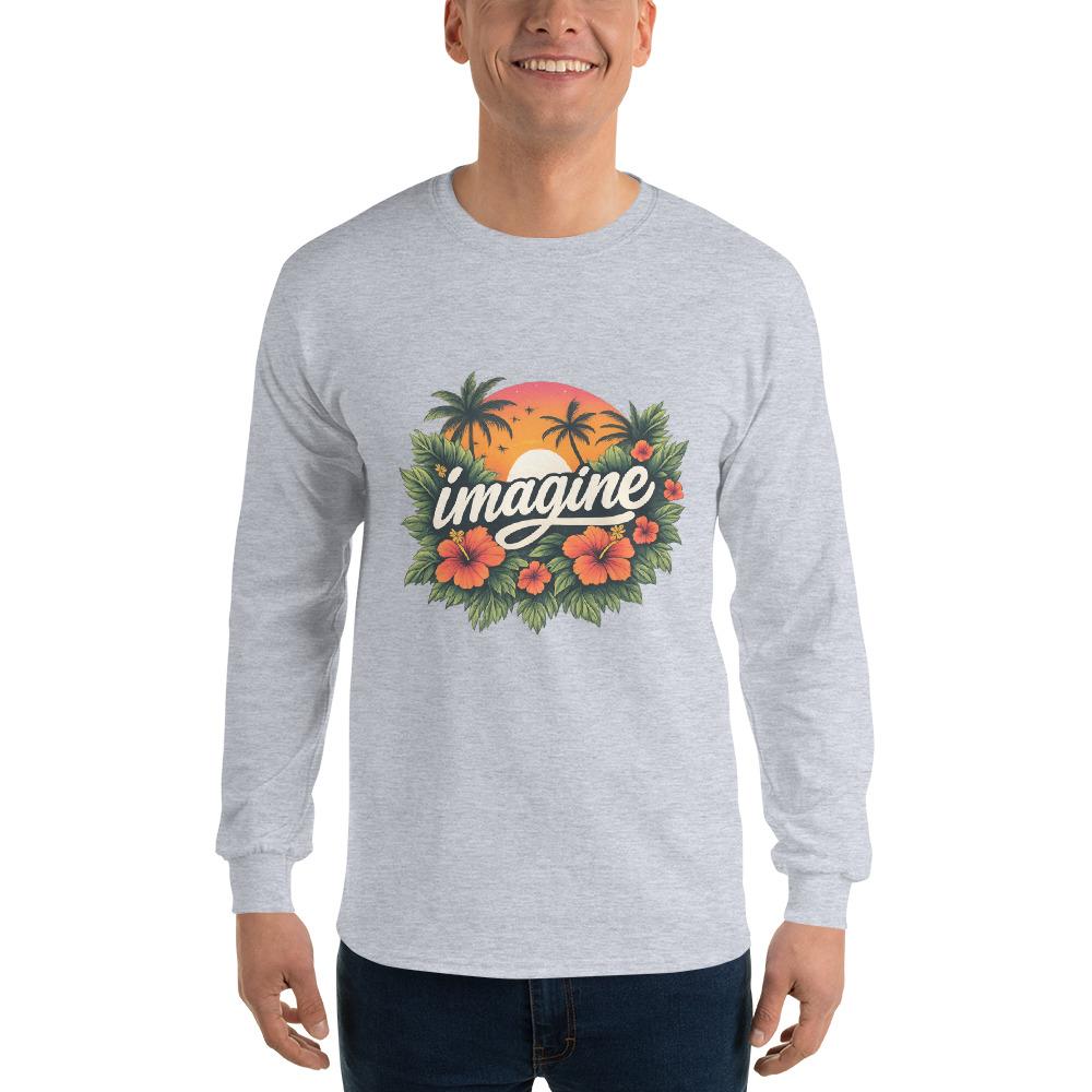 Imagine Tropical Sunset Graphic Tee