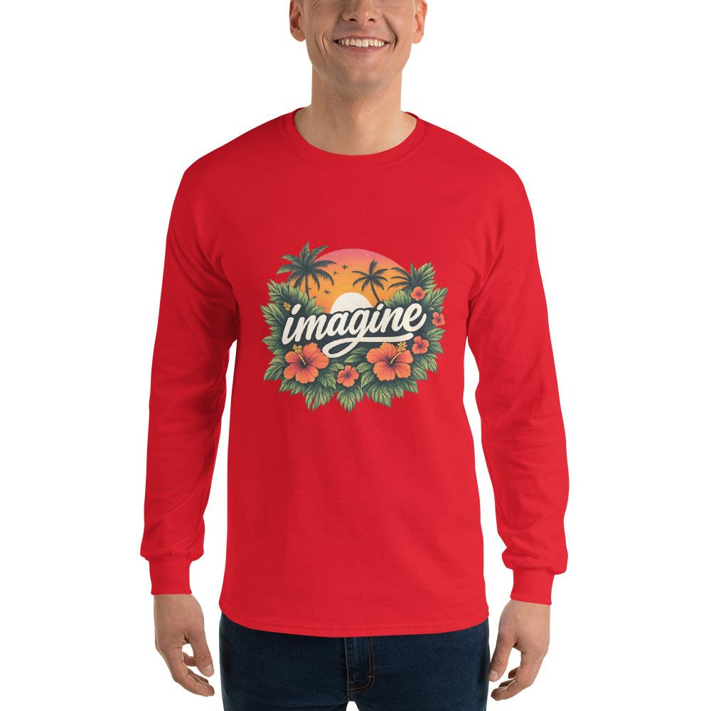 Imagine Tropical Sunset Graphic Tee