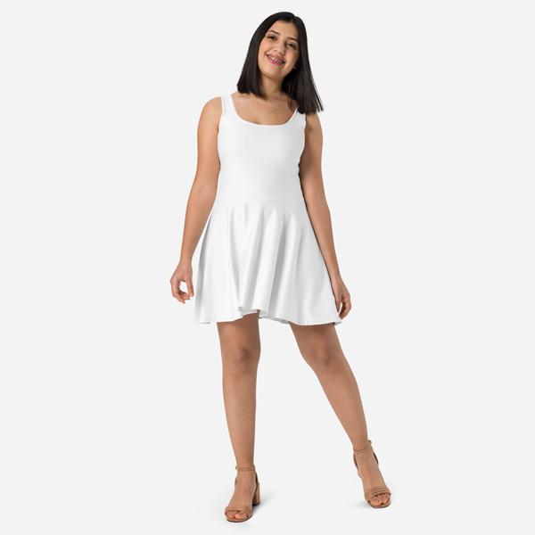 All-Over Print Skater Dress
