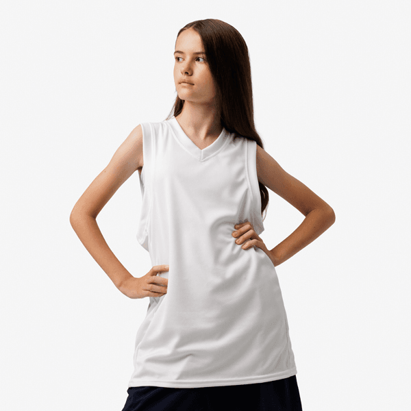 All-Over Print Youth Recycled Basketball Jersey